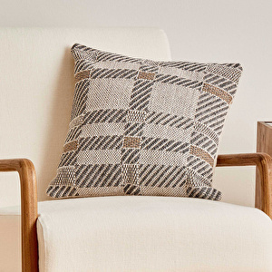 Kaşmir Home 7/24 İskandinav Tartans Kırlent 45X45 cm görseli 2