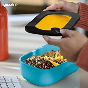 Guzzini On The Go Seyahat Saklama Kabı Seti Mavi görseli 2