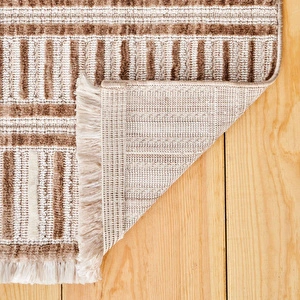 Kaşmir Halı 7/24 İskandinav Premium Orka 80x300 cm görseli 8