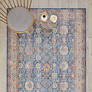 Kaşmir Halı Viskon Premium Henna 80x150 cm görseli 1