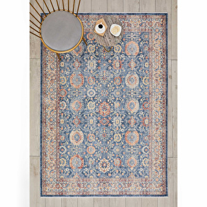Kaşmir Halı Viskon Premium Henna 80x150 cm görseli 2
