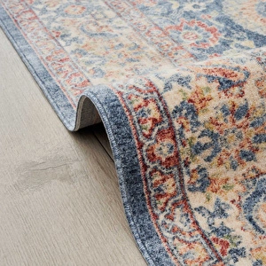 Kaşmir Halı Viskon Premium Henna 80x150 cm görseli 3