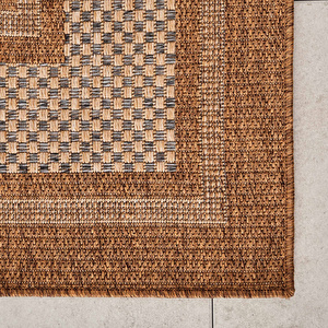 Kaşmir Halı 7/24 Kilim Jüt İncekum 200x290 cm görseli 4