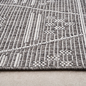 Kaşmir Halı 7/24 Kilim Jüt Bozborun 160x230 cm görseli 3