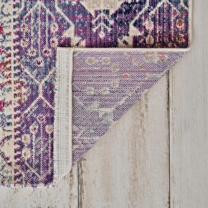 Kaşmir Halı 7/24 Alaca Kırkyama Pembe 120x180 cm görseli 9