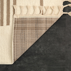 Kaşmir Halı 7/24 Dört Mevsim Cacao 120x180 cm görseli 6