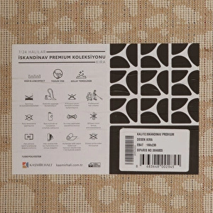Kaşmir Halı 7/24 Iskandinav Premium Kira 160x230 cm görseli 7