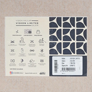 Kaşmir Halı Viskon Limited Salkım 200x290 cm görseli 7