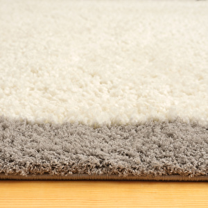 Kaşmir Halı 7/24 Plushy Coco Grey 160x230 cm görseli 4