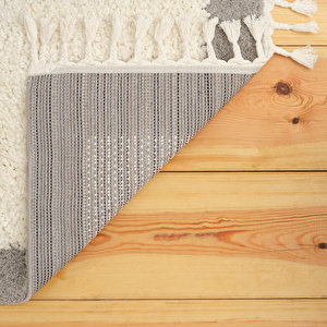 Kaşmir Halı 7/24 Plushy Coco Grey 200x290 cm görseli 6