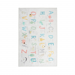 Kaşmir Halı Dekoratif Art Çocuk/Genç Alphabet 120x180 cm görseli 1