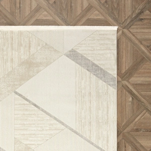 Kaşmir Halı 7/24 Lucente Lagos Gray 80x300 cm  görseli 5