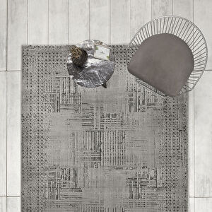 Kaşmir Halı 7/24 Noble Harley Gray 120x180 cm görseli 1
