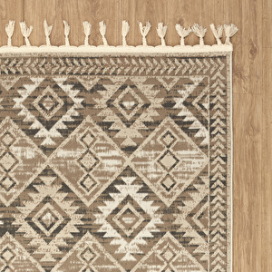 Kaşmir Halı 7/24 İskandinav Olaf White 160x230 cm görseli 5
