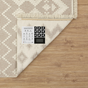 Kaşmir Halı 7/24 İskandinav Elegance Macrame 160x230 cm görseli 6