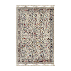 Kaşmir Halı 7/24 Kilim ve Jüt  Rose 80x300 cm görseli 2
