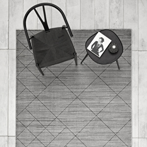 Kaşmir Halı 7/24 Noble Lorton Gray 120x180 cm görseli 1