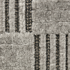 Kaşmir Halı 7/24 İskandinav Elin Gri 120x180 cm görseli 4