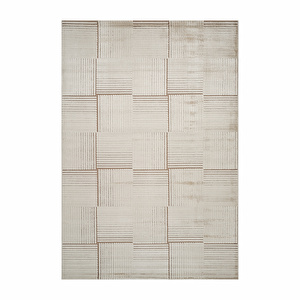 Kaşmir Halı 7/24 İskandinav Elin Bej 160x230 cm görseli 2