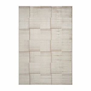 Kaşmir Halı 7/24 İskandinav Elin Bej 200x290 cm görseli 2