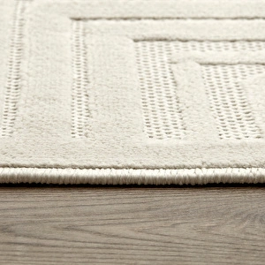 Kaşmir Halı 7/24 İskandinav Corner Beyaz 80x300 cm görseli 5