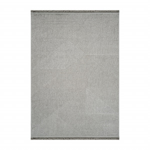 Kaşmir Halı 7/24 İskandinav Clara Beyaz 160x230 cm görseli 3