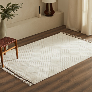 Kaşmir Halı 7/24 Antik Perge 80x150 cm görseli 1