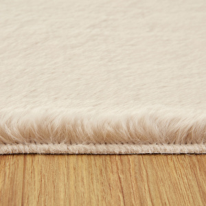 Kaşmir Halı 7/24 Cosy Premium Bej 120x120 cm görseli 4