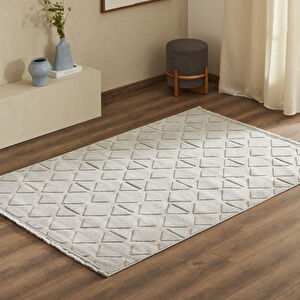 Kaşmir Halı 7/24 İskandinav Elegance Zara 100x200 cm görseli 1