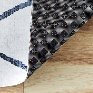 Sare By Kaşmir Halı Flis Yıkanabilir Kaymaz Taban 120x180 cm görseli 4