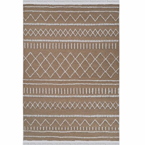 Kaşmir Halı 7/24 Kilim Jüt Alter Beige 80x300 cm görseli 2