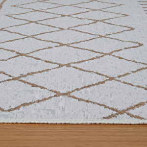 Kaşmir Halı 7/24 Kilim Jüt Alter Beige 80x300 cm görseli 7