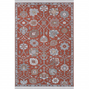 Kaşmir Halı 7/24 Kilim Jüt Alaya 80x300 cm görseli 3