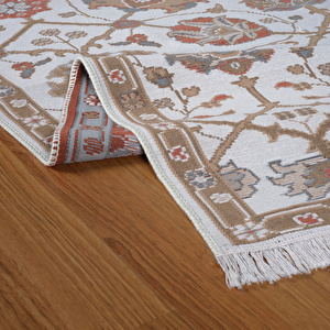 Kaşmir Halı 7/24 Kilim Jüt Alaya 100x200 cm görseli 5