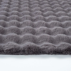 Kaşmir Halı 7/24 Cosy Premium Bubble Antrasit 160x230 cm görseli 4