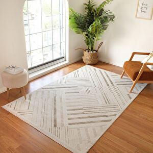 Kaşmir Halı 7/24 Elegante Lumina Bej 200x290 cm görseli 1