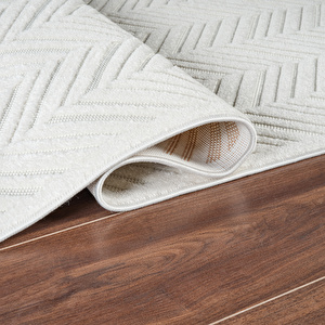 Kaşmir Halı 7/24 Sierra Almeria Krem 160x230 cm görseli 3
