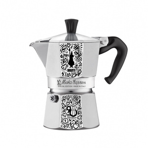 Bialetti Moka Express 3 Cup (90.yılı Dönümü Özel Tasarım) görseli 1