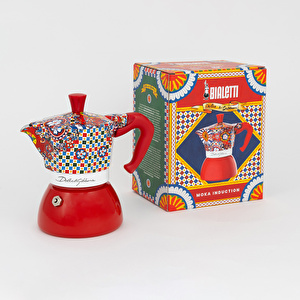 Bialetti Moka İndüksiyon Dolce Gabbana 4 Cup görseli 4