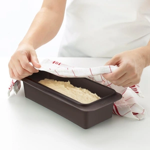 Lekue Silikon Ekmek Kalıbı 28 cm Kahverengi görseli 3