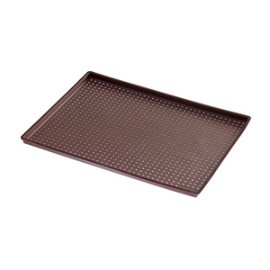 Lekue Pizza Matı 30 cm x 40 cm Kahverengi  görseli 1