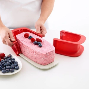 Lekue Silikon Dikdörtgen Kalıp 24 cm görseli 5