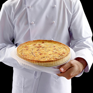Lekue Silikon Tart Kalıbı 28 cm Kırmızı görseli 5