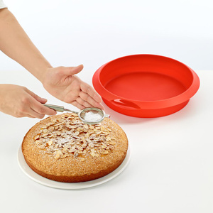 Lekue Silikon Pasta Kalıbı 24 cm Kırmızı görseli 1
