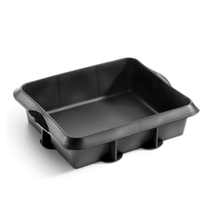 Lekue Silikon Lazanya Kabı 25 cm x 20 cm Siyah görseli 1