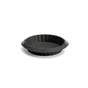 Lekue 4'Lü Silikon Tartelette Kalıbı 12 cm Siyah  görseli 2