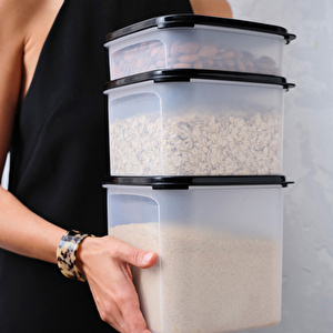 Tupperware Modüler Kuru Gıda Saklama Kabı 1100 ml görseli 3
