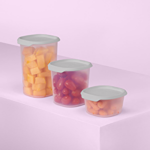 Tupperware Tek Dokunuş Küçük Kare Saklama Kabı 810 Ml görseli 4