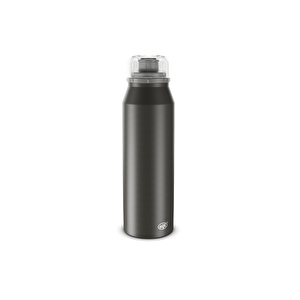 Alfi Endless Paslanmaz Çelik Şişe 500 ml Siyah görseli 1