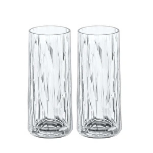 Koziol Superglas No:8 2'li Bardak Seti 250 ml Şeffaf görseli 4